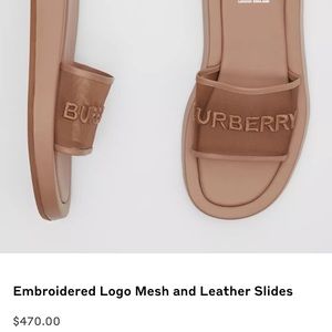 Burberry sandals